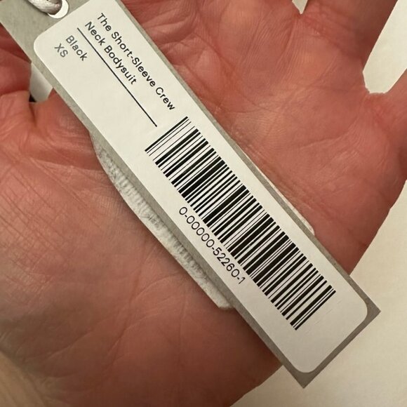 Everlane | The Short-Sleeve Crew Neck Bodysuit | Thong Back | - Picture 6 of 7